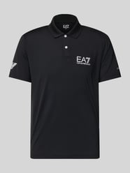 Regular Fit Poloshirt mit Logo von EA7 Emporio Armani - 40