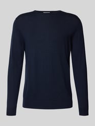 Pullover van merinowol met ronde hals van Profuomo - 6