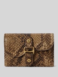 Portemonnaie aus echtem Leder Modell 'TASHA' von Lauren Ralph Lauren Beige - 48