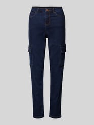 Regular Fit Jeans im 5-Pocket-Design von Kaffe Blau - 3
