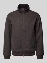 Sweatjacke mit Stehkragen von MCNEAL Braun - 33