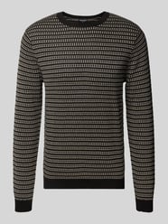 Gebreide pullover met ribboorden van Antony Morato - 48