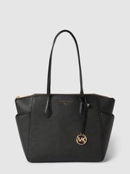 Damen Handtasche von Label-Detail Modell 'MARILYN' von MICHAEL Michael Kors Schwarz - 11