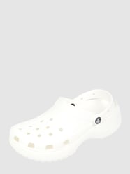 Clogs mit Plateausohle  von Crocs Weiß - 47