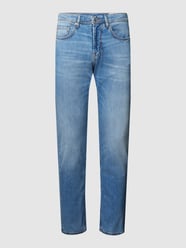 Jeans mit Label-Patch Modell 'Jack' von Baldessarini Blau - 3