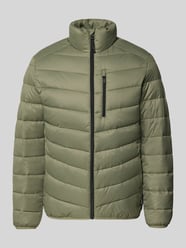 Regular Fit Steppjacke mit vertikaler Reißverschlussbrusttasche von Tom Tailor Denim - 9