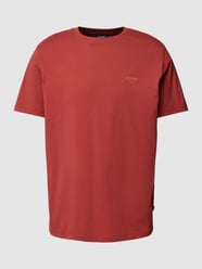 T-shirt met labelprint, model 'Alphis' van JOOP! Jeans Rood - 16