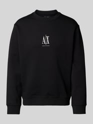 Sweatshirt met labelstitching van ARMANI EXCHANGE - 21