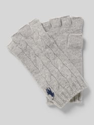 Vingerloze handschoenen van een mix van wol en kasjmier van Polo Ralph Lauren - 18