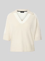 Regular Fit Bluse in Strick-Optik von Marc Cain - 28