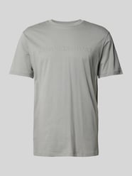 T-Shirt mit Label-Print von ARMANI EXCHANGE - 14