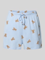 Pyjama-Shorts mit elastischem Bund von Jake*s Casual - 10