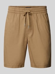 Shorts mit elastischem Bund Modell 'barton' von Matinique Braun - 12