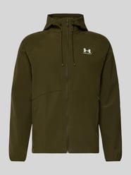 Wiatrówka o kroju regular fit z nadrukiem z logo od Under Armour - 26
