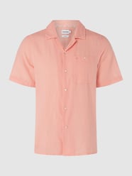 Regular Fit Leinenhemd  von CK Calvin Klein Rosa - 17
