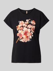 t-shirt z nadrukiem z motywem model 'RINA' od Soyaconcept - 39