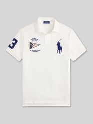 Koszulka polo o kroju regular fit z czystej bawełny z haftami od Polo Ralph Lauren - 43