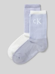 Socken mit Label-Print im 2er-Pack von Calvin Klein Jeans - 35