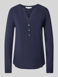 Blouseshirt met korte knoopsluiting van Christian Berg Woman - 30
