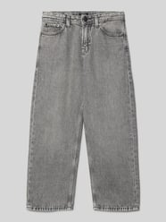 Jeansy z wpuszczanymi kieszeniami Model 'ALEX' od JACK & JONES - 8