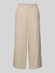 Loose Fit Culotte aus Viskose-Leinen-Mix Modell 'MYMILO' von Vero Moda Beige - 1