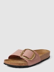 Pantoletten mit Dornschließe Modell 'Madrid' von Birkenstock Rosa - 6
