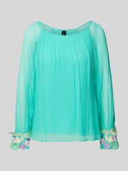 Regular Fit Bluse mit floralen Applikationen von Marc Cain - 6