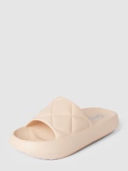 Slippers in effen design, model 'MAVE' van Only Wit - 21