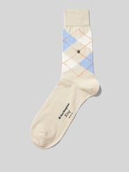 Socken mit grafischem Muster Modell 'KING' von Burlington Beige - 44