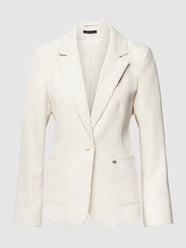 Blazer in ribcordlook van comma Wit - 33