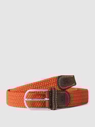 Gürtel in Flecht-Optik von Billybelt Rot - 28