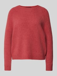 Gebreide pullover met ronde hals, model 'GHIACCI' van Weekend Max Mara Roze - 3