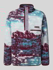 Sweatshirt aus Teddyfell von COLUMBIA Bordeaux - 8