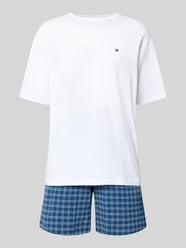 piżama o kroju regular fit z mieszanki bawełny od Tommy Hilfiger - 3