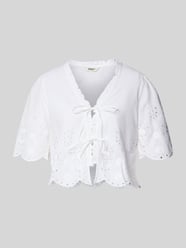 Bluzka o kroju regular fit z czystej bawełny model 'MIFFY' od ONLY - 23