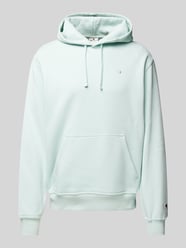 Hoodie mit Label-Stitching von CHAMPION Blau - 33