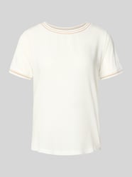 T-Shirt aus Viskose-Elasthan-Mix mit Rundhalsausschnitt von MORE & MORE - 5
