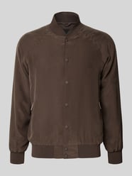 Blouson van zijde met ritszakken van bugatti - 4