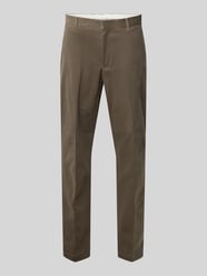 Tapered broek van mini-corduroy, model 'PERIN' van BOSS Beige - 14