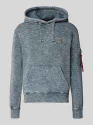 Relaxed Fit Hoodie aus Baumwoll-Mix mit Logo-Patch von Alpha Industries - 4