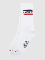 Socken mit Label-Detail im 2er-Pack von Levi's® Weiß - 35