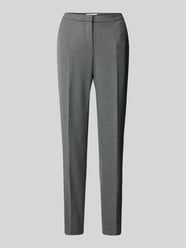 Slim fit stoffen broek in verkorte pasvorm, model 'DORO' van Raffaello Rossi Grijs / zwart - 19