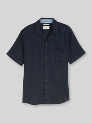 Regular Fit Freizeithemd aus Leinen-Baumwolle-Mix von Tom Tailor - 38