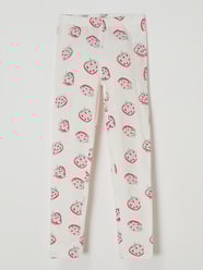 Legging met all-over motief  van Staccato Wit - 32