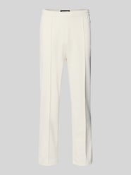 Spodnie typu track pants z pionowymi przeszyciami model 'Motus' od PEGADOR - 28