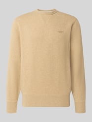 Sweatshirt aus Baumwoll-Mix von Superdry Beige - 19