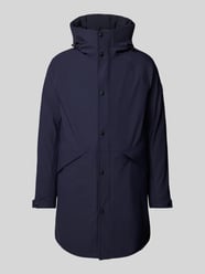 Jacke mit Stehkragen Modell 'OEREN' von AlphaTauri Blau - 4