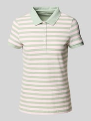Regular fit poloshirt met structuurmotief van Christian Berg Woman - 39