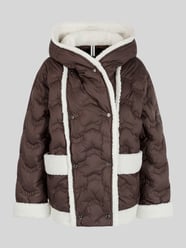 relaxed fit gewatteerd jack met capuchon model 'SPORTS E' van Marc Cain - 26