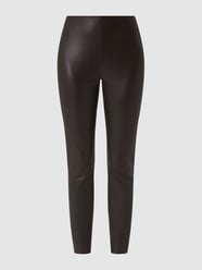 Leggings in Leder-Optik  von Oui Braun - 37